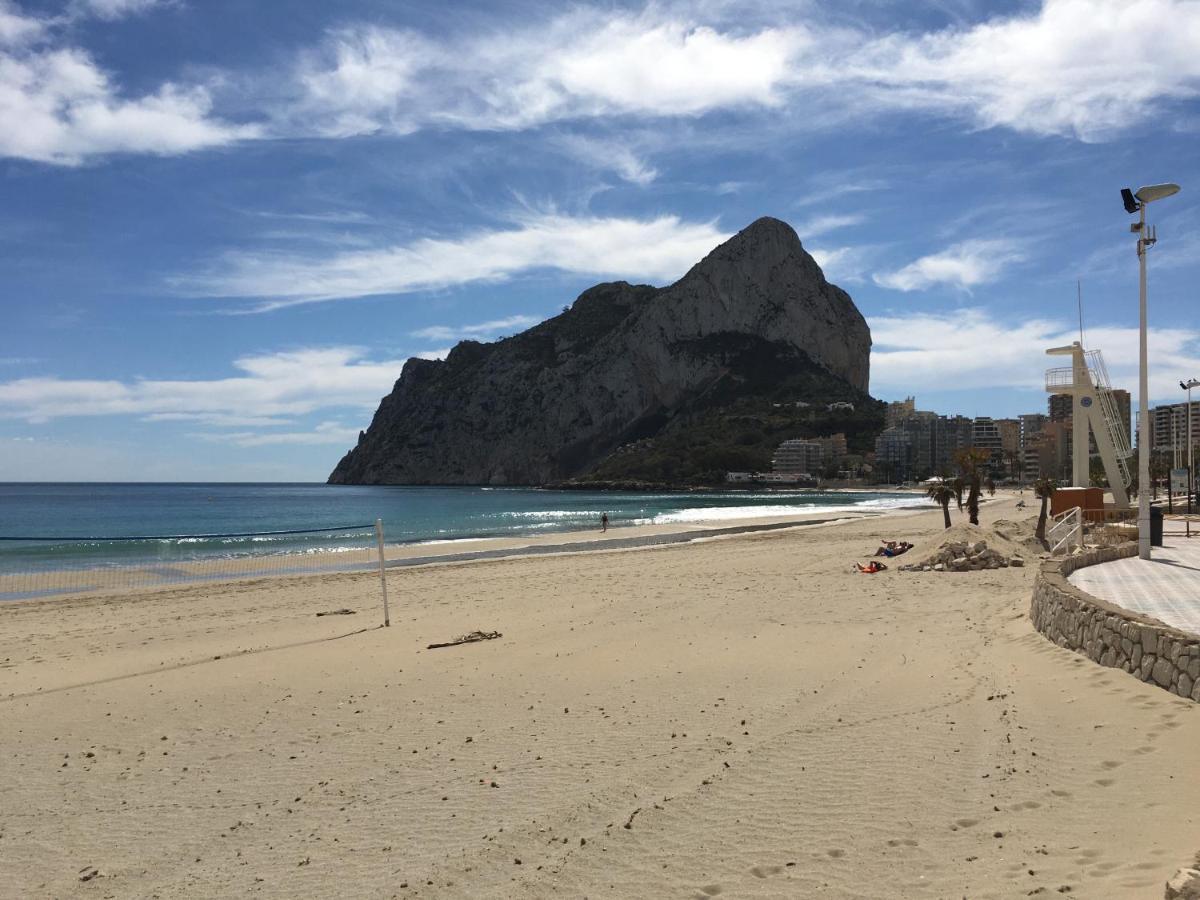 Apartamento En Calpe, Playa De La Fossa, Primera Linea, Aa ภายนอก รูปภาพ