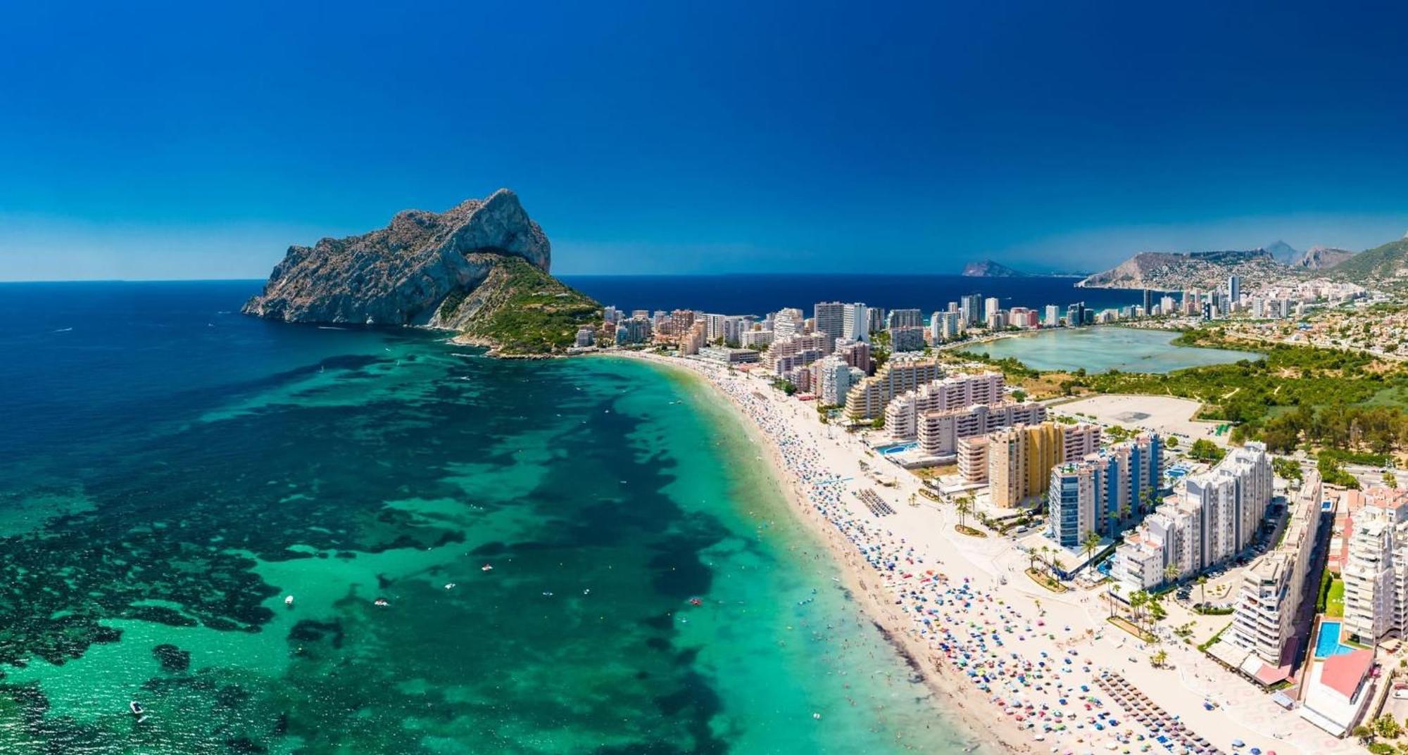 Apartamento En Calpe, Playa De La Fossa, Primera Linea, Aa ภายนอก รูปภาพ