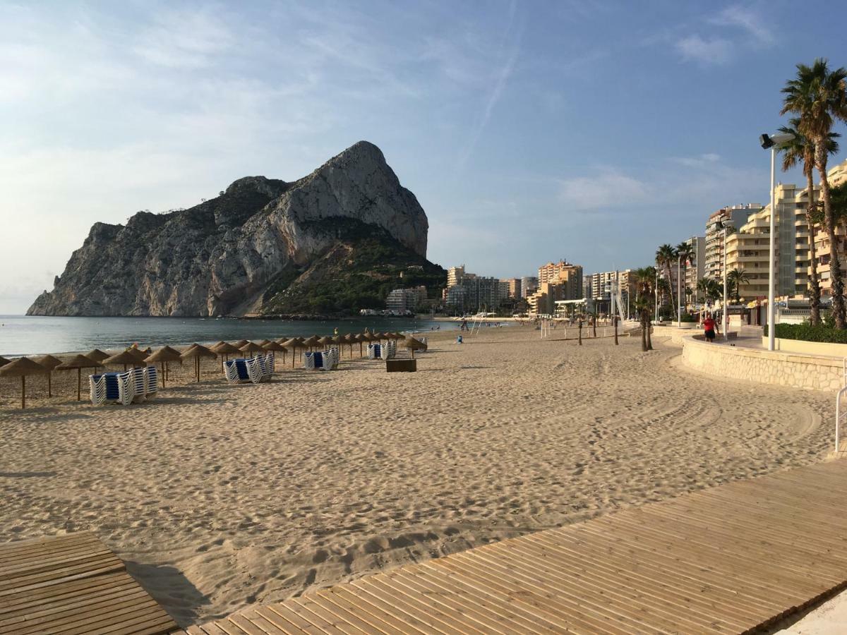 Apartamento En Calpe, Playa De La Fossa, Primera Linea, Aa ภายนอก รูปภาพ