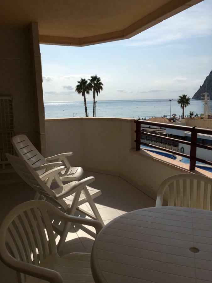 Apartamento En Calpe, Playa De La Fossa, Primera Linea, Aa ภายนอก รูปภาพ