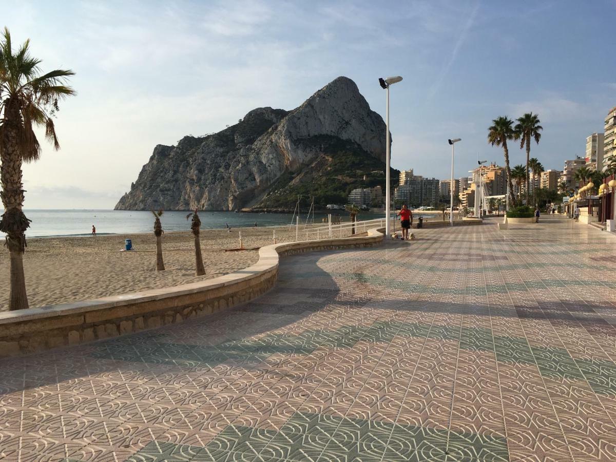 Apartamento En Calpe, Playa De La Fossa, Primera Linea, Aa ภายนอก รูปภาพ