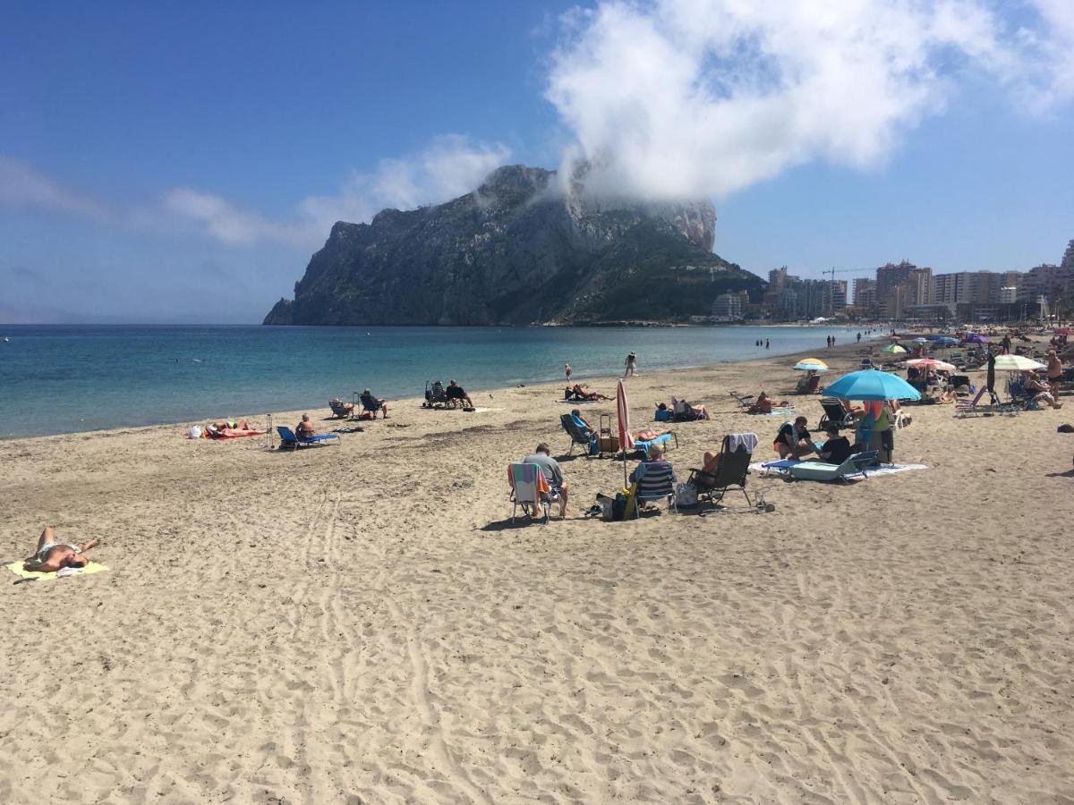 Apartamento En Calpe, Playa De La Fossa, Primera Linea, Aa ภายนอก รูปภาพ